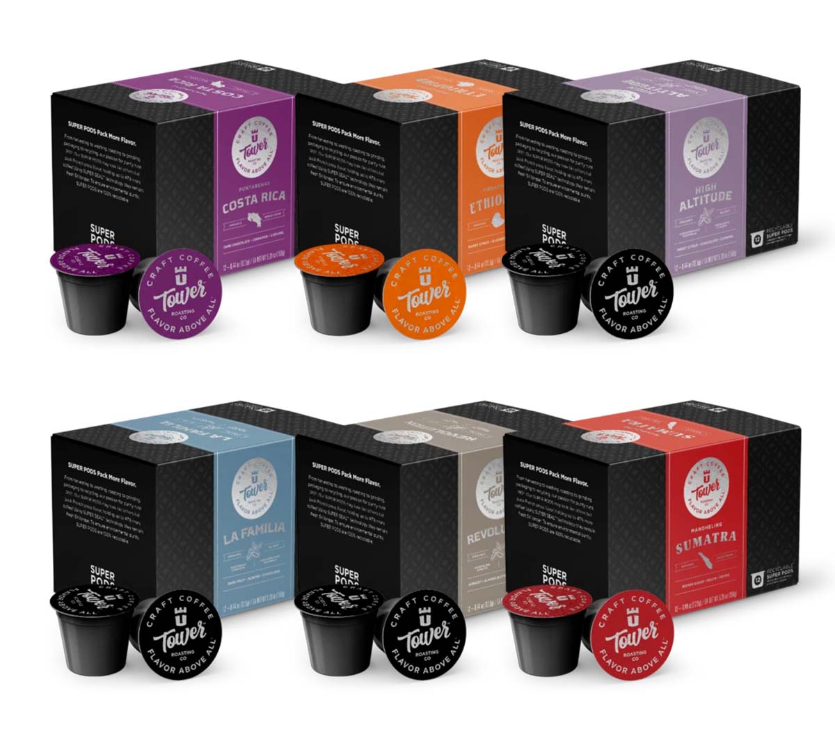 Consumer Packaged Goods - 5 Super Pod Box Designs