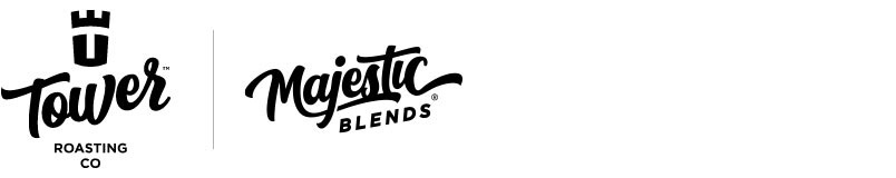 Tower Roasting Co. and Majestic Blends Logo