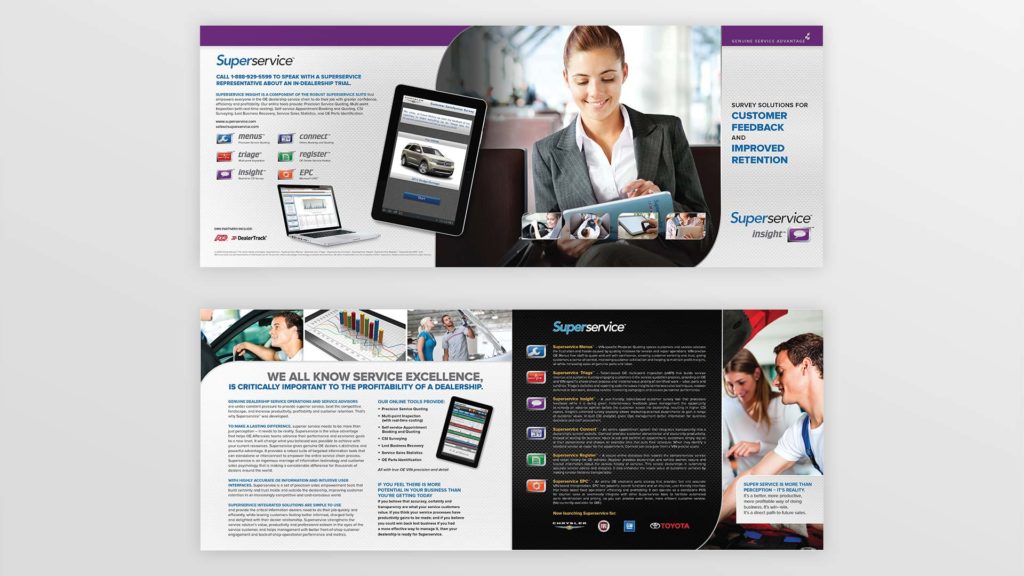 Superservice product brochure for "Insight"